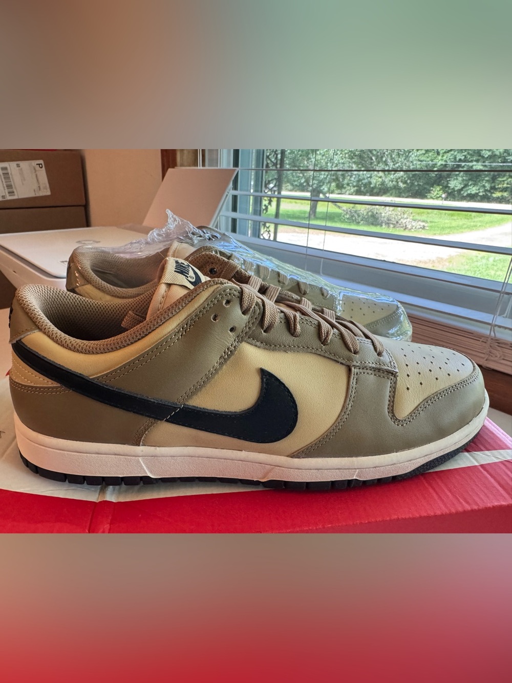 Nike Dunk Low Dark Driftwood, Size 9.5M/11W. Brand New in OG Box.